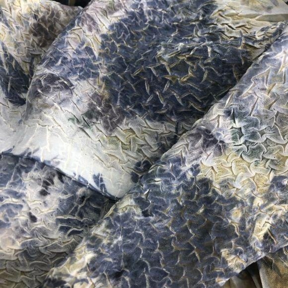 Yoshiki Hishinuma Midi Skirt Pleat Heat Crinkle Shibori - Picture 10 of 12